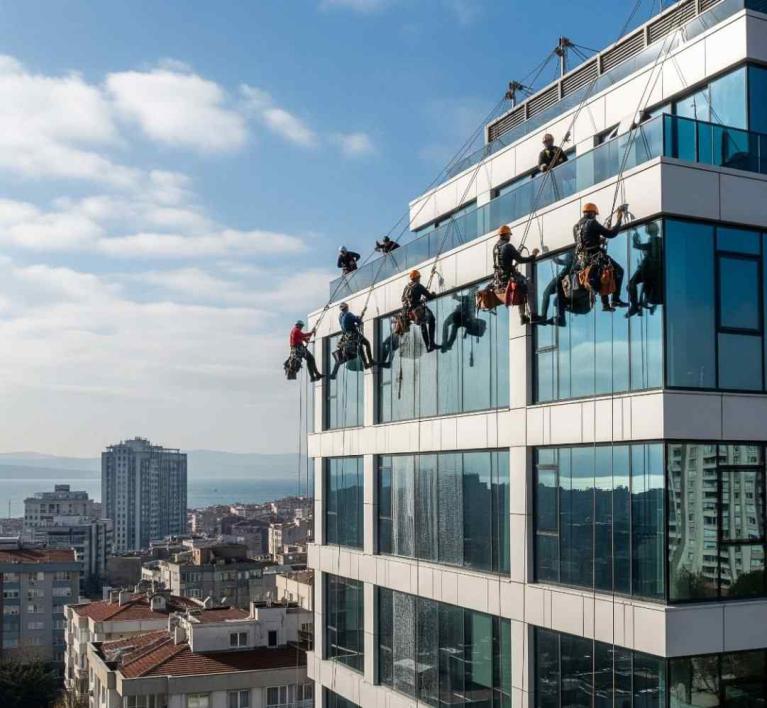 Avcılar dış cephe cam temizlik firması