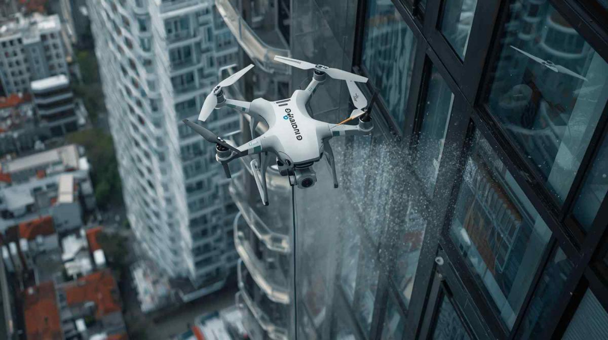 Drone ile Bakırköy cam temizliği hizmetleri
