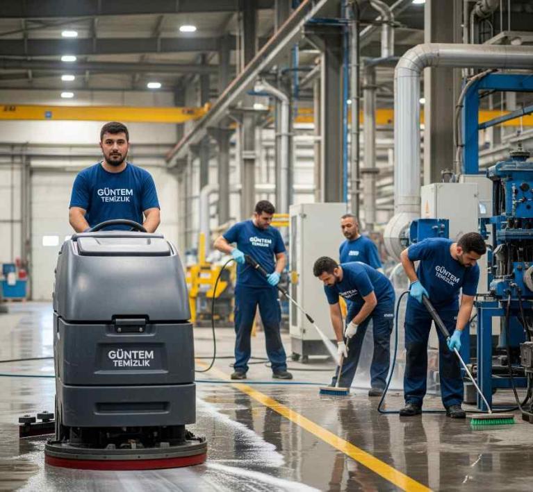Endüstriyel tesislerde temizlik hizmetleri