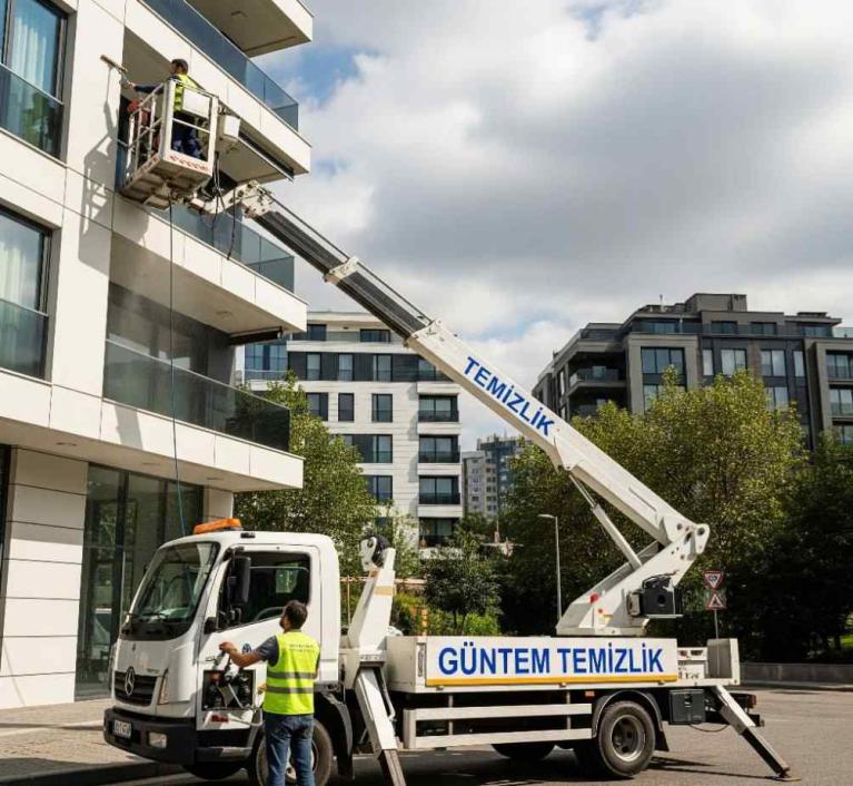 Florya bina dış cephe temizlik hizmetleri