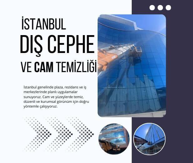 İstanbul’da kurumsal binada cam ve yüzeyler için planlı erişimle yapılan saha uygulaması