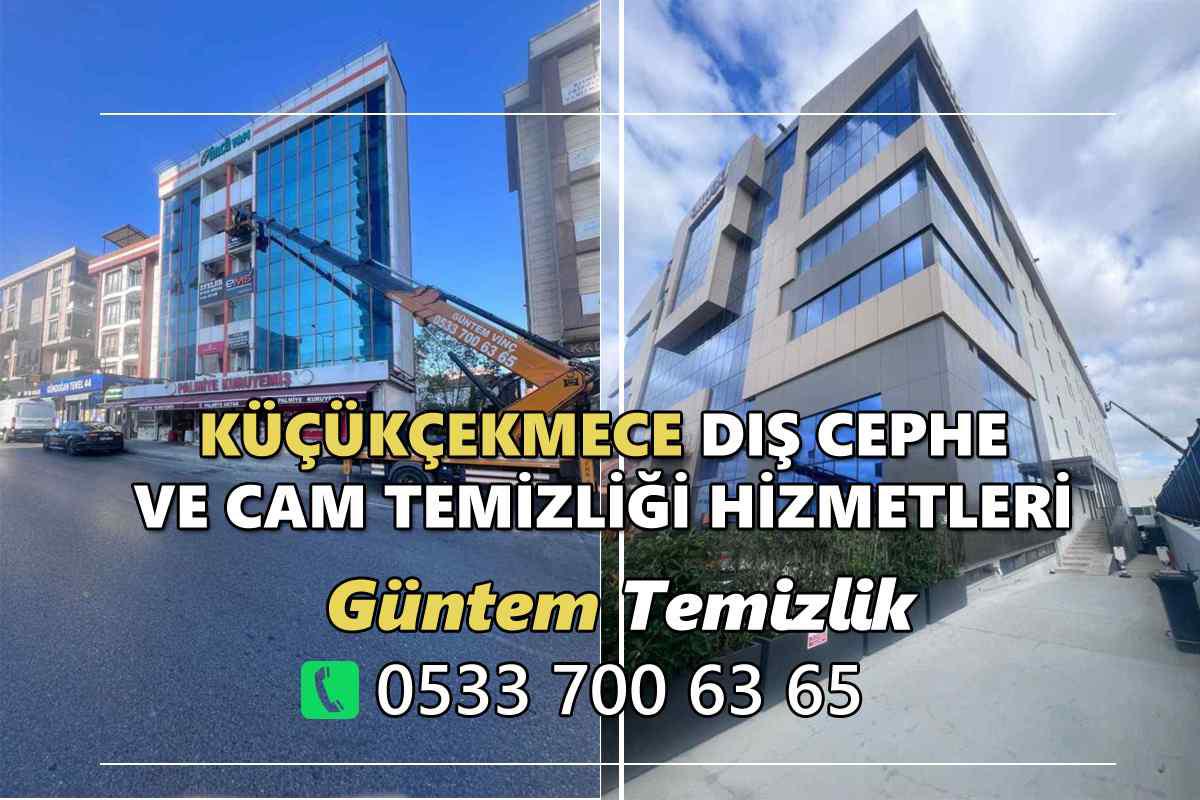 Modern ve güvenli yöntemler ile Küçükçekmece dış cephe temizliği hizmetleri