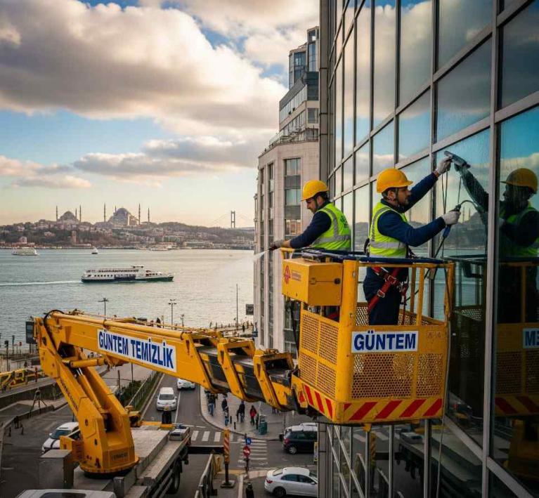 Plaza cam temizliği hizmetleri