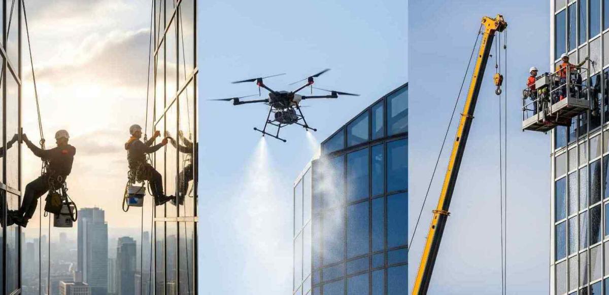 Profesyonel dış cephe cam temizliği hizmetleri