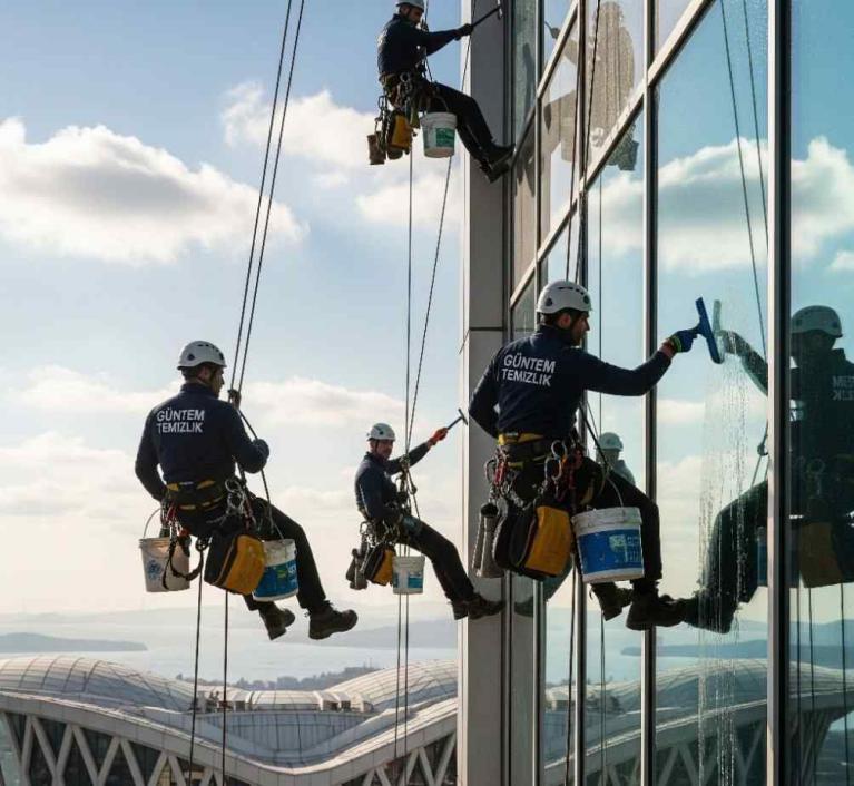 Profesyonel Florya dış cephe cam temizliği hizmetleri