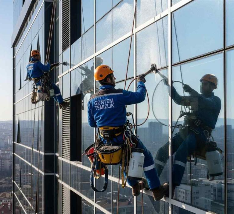 Dağcılık ile Hadımköy dış cephe cam temizliği hizmetleri