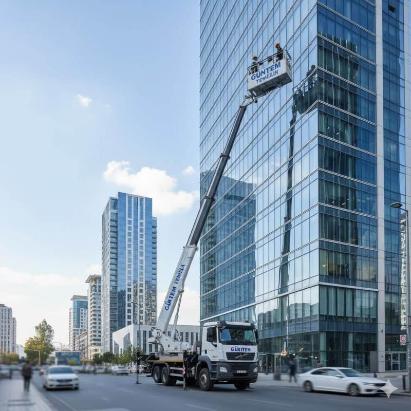 Modern teknolojiler ile Ümraniye dış cephe ve cam temizliği hizmetleri