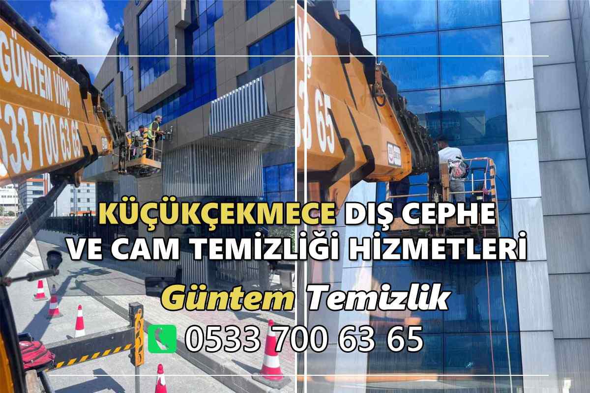 Vinçle Küçükçekmece dış cephe temizliği hizmetleri